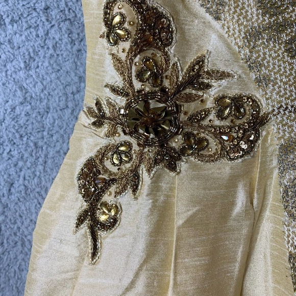 Podja Creations Dress‎ Gown Girls Size 24 India Inspired Party Formal Lined NWT - Picture 3 of 12